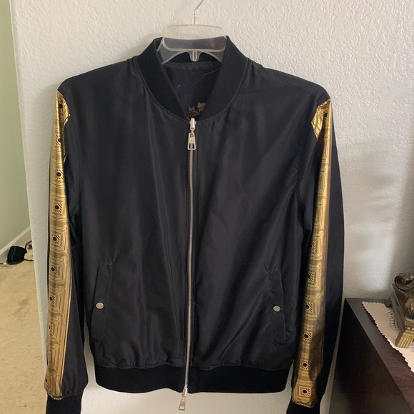 Versace Jackets & Coats Versace Reversible Bomber Jacket Poshmark